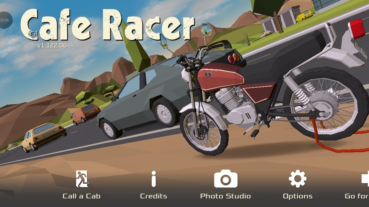 My first cafe racer gameplay