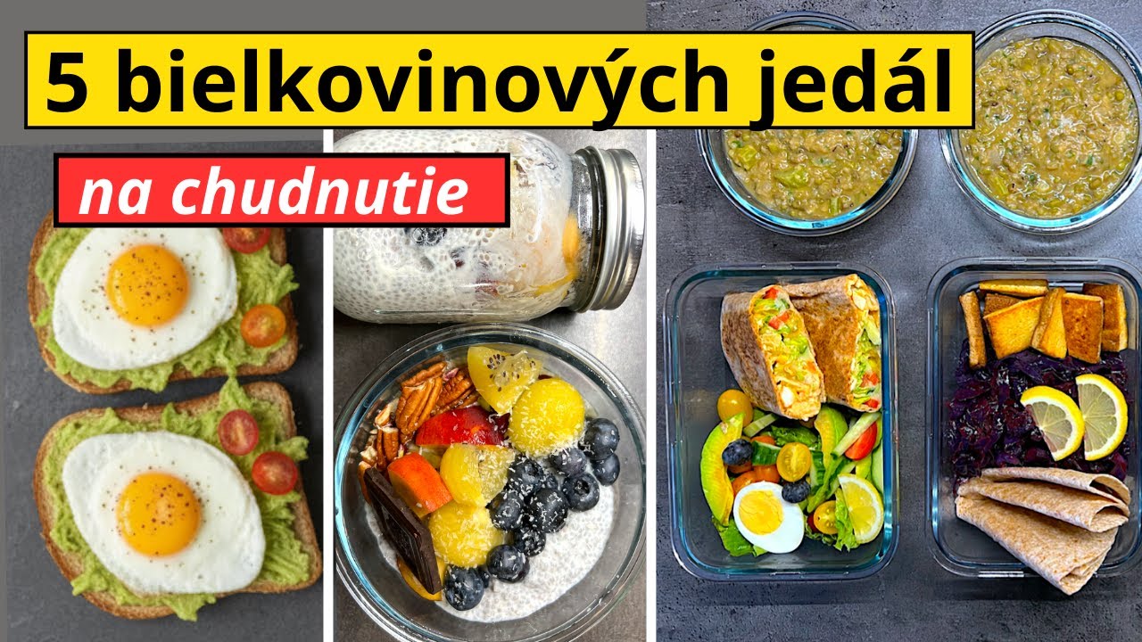 5 bielkovinových jedál pre stabilný cukor a chudnutie | Raňajky | Dezert | Obed | Večera