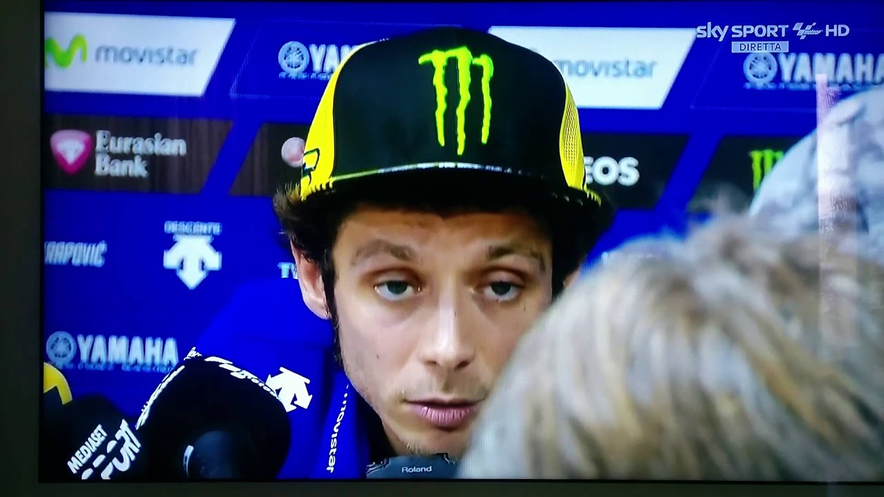 Interview Rossi after race Sepang 2015