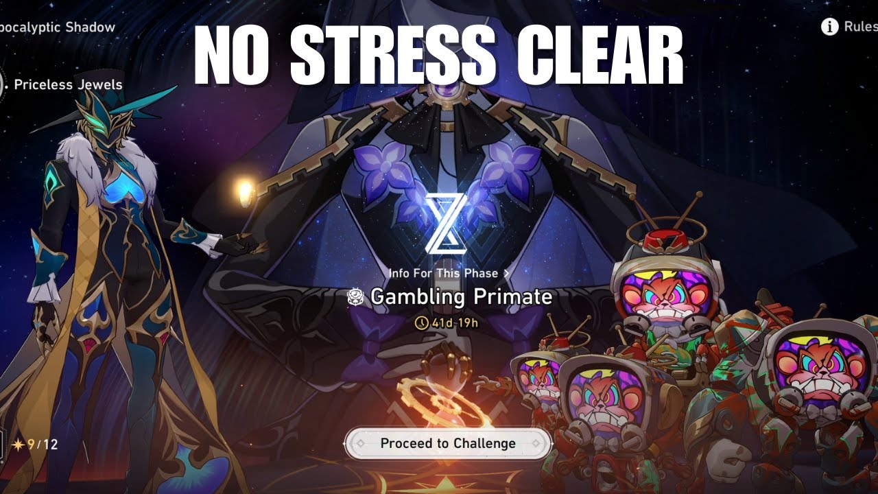 Stress free Apocalyptic Shadow clear