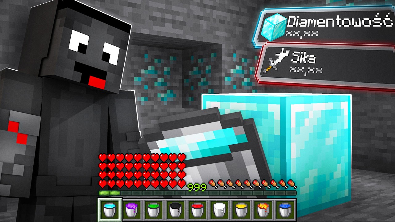 Minecraft, ale MOŻESZ WYPIĆ DOWOLNY BLOK...
