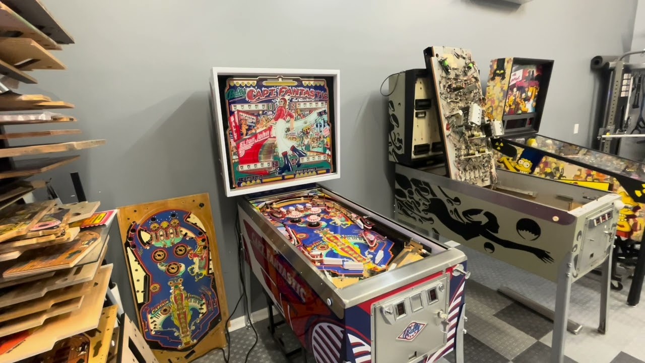 Bally Captain Fantastic Pinball Machine 13
