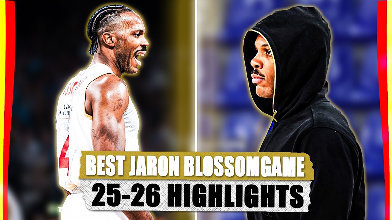 Jaron Blossomgame is WANTED by Olympiacos 👀 2025-26 Highlights