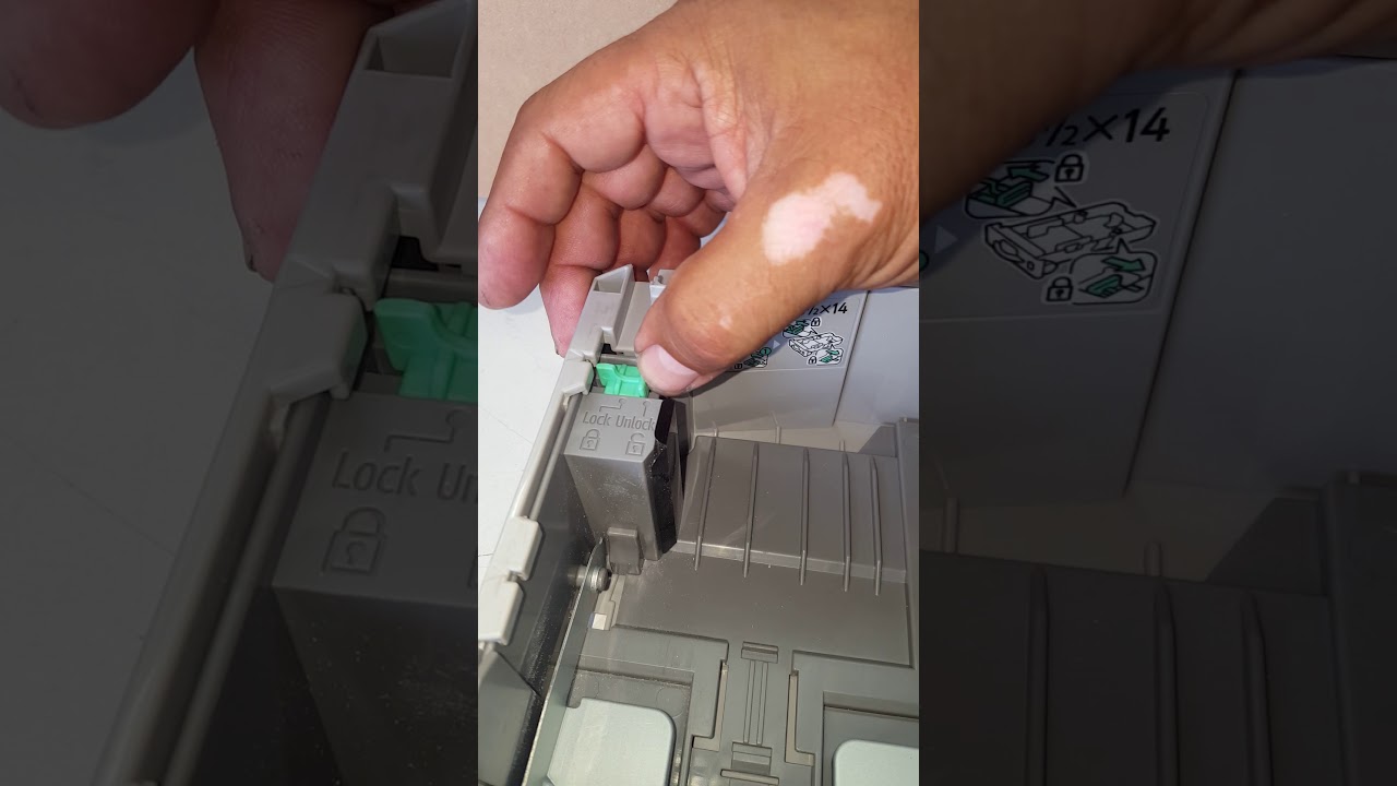 SP4510 Tray Settings