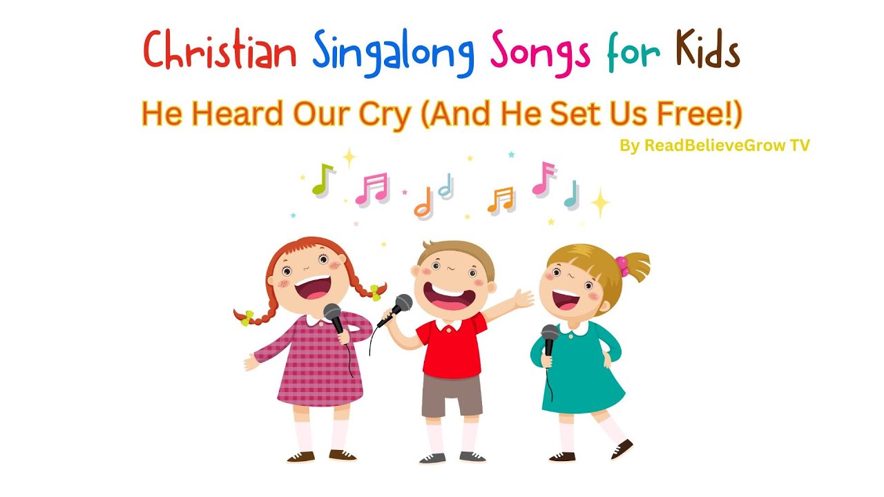 He Heard Our Cry (And He Set Us Free!) | Sing-along Bible Song for Kids