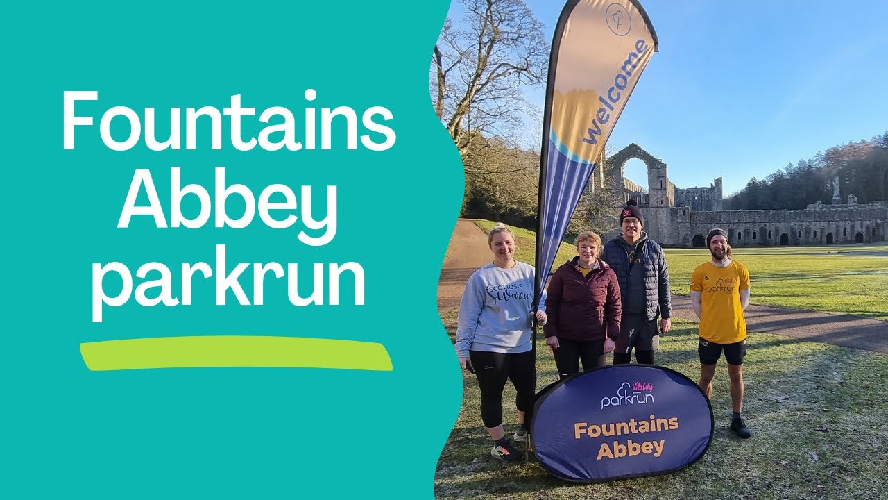 Fountains Abbey parkrun. Fibonacci challenge 377. The most beautiful parkrun?