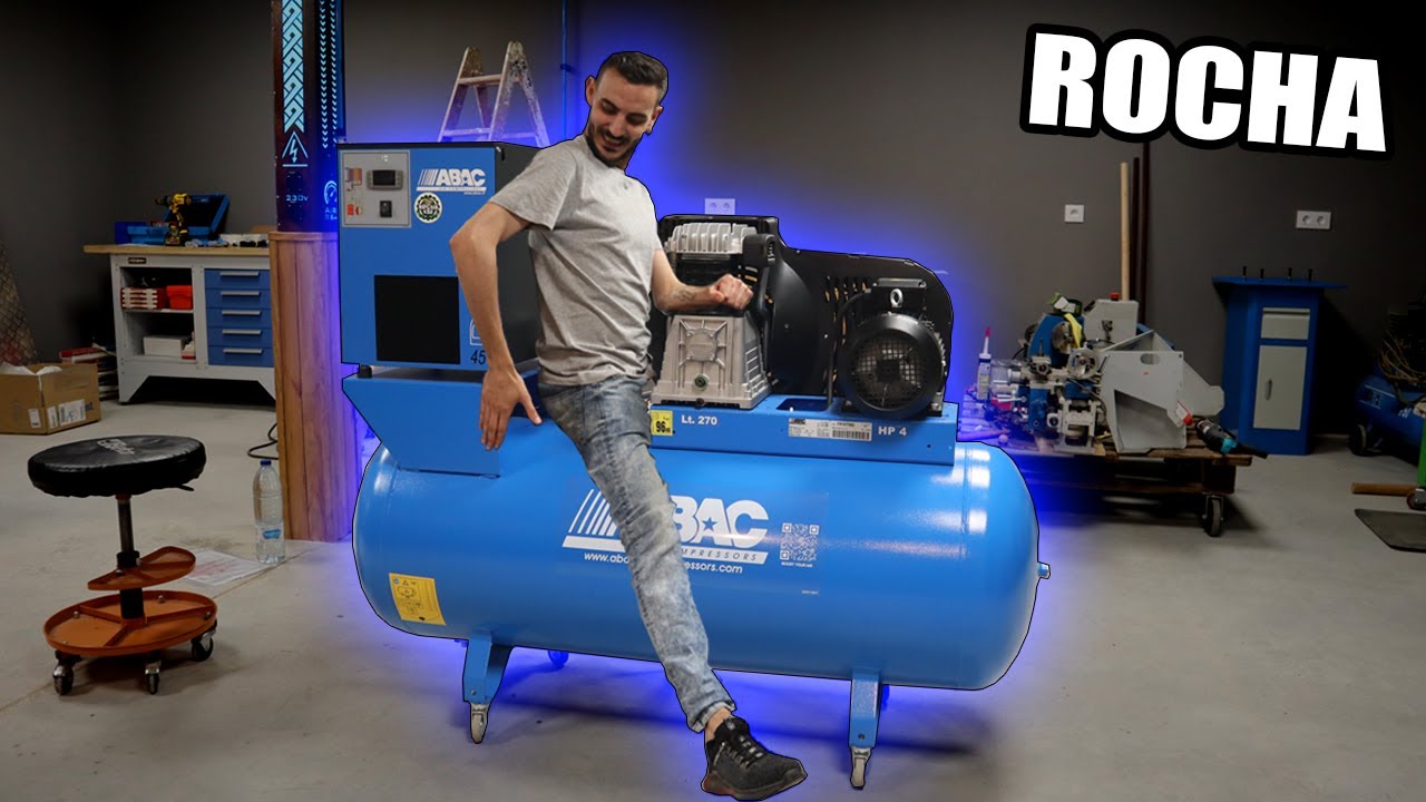 Nuevo MEGA COMPRESOR para el TALLER (ABAC)