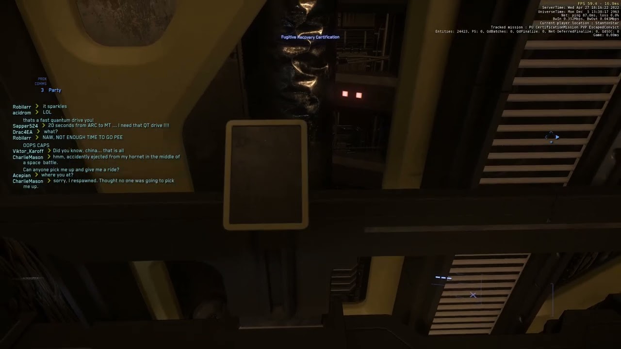 Star Citizen - Reclaimer Cargo Elevator Bug