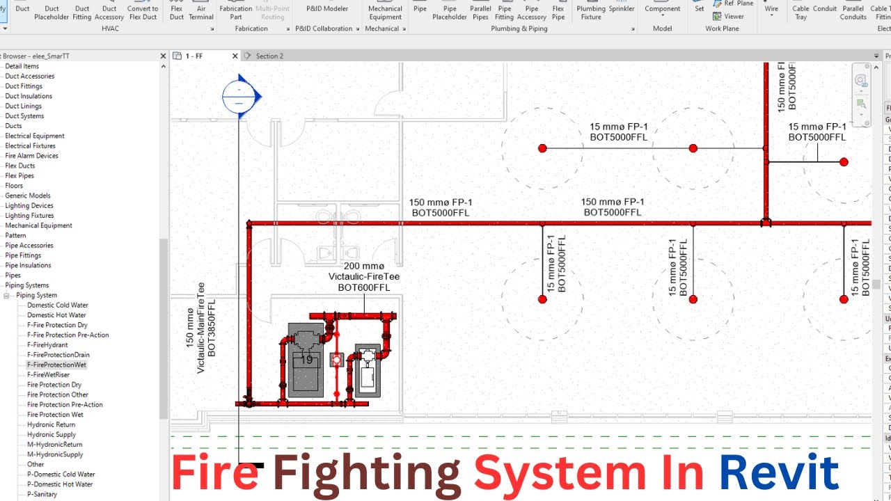 Revit Fire Protection System Tutorial