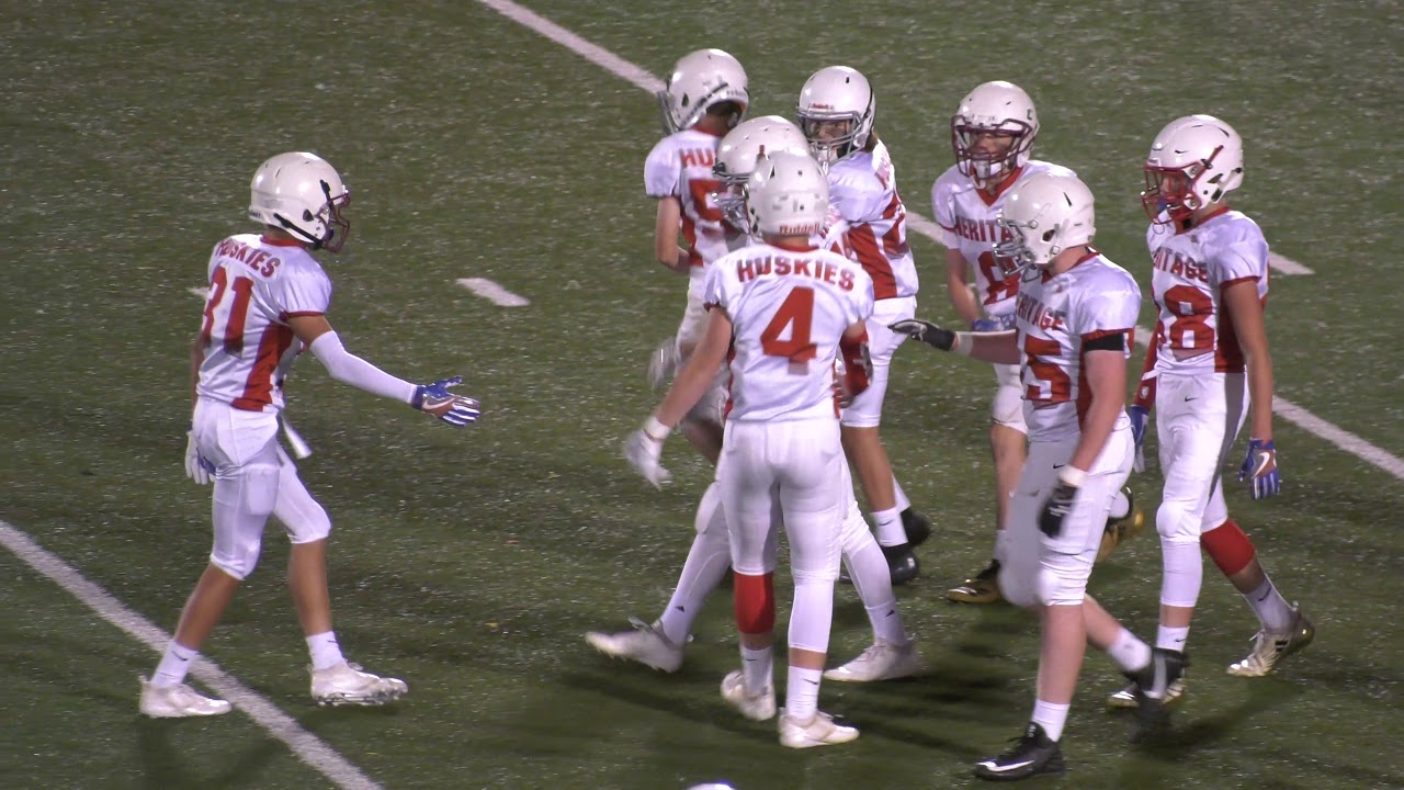8th Grade Football Championships - Sawtooth vs Heritage 2018