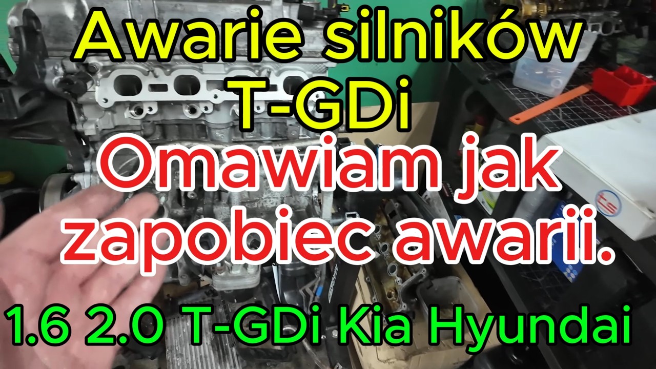 T-Gdi Paliwo w oleju Jak samemu to sprawdzić Pompa paliwa, wtryskiwacze Kia Hyundai tgdi G4FJ P0420