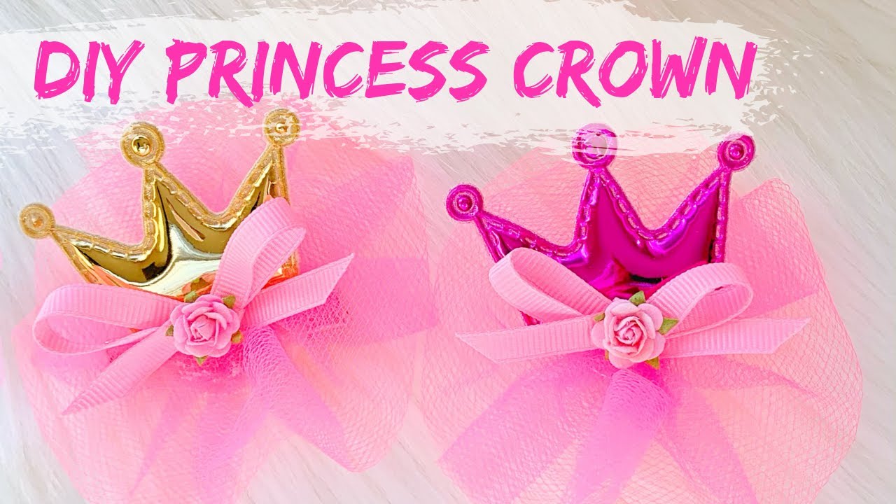 DIY Princess Crown Headband // How To Make Birthday Crown For Baby // Miss O Crafts