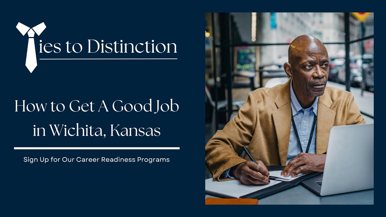 Ties to Distinction Helps Men get GOOD JOBS in WICHITA, KANSAS. Here's How!