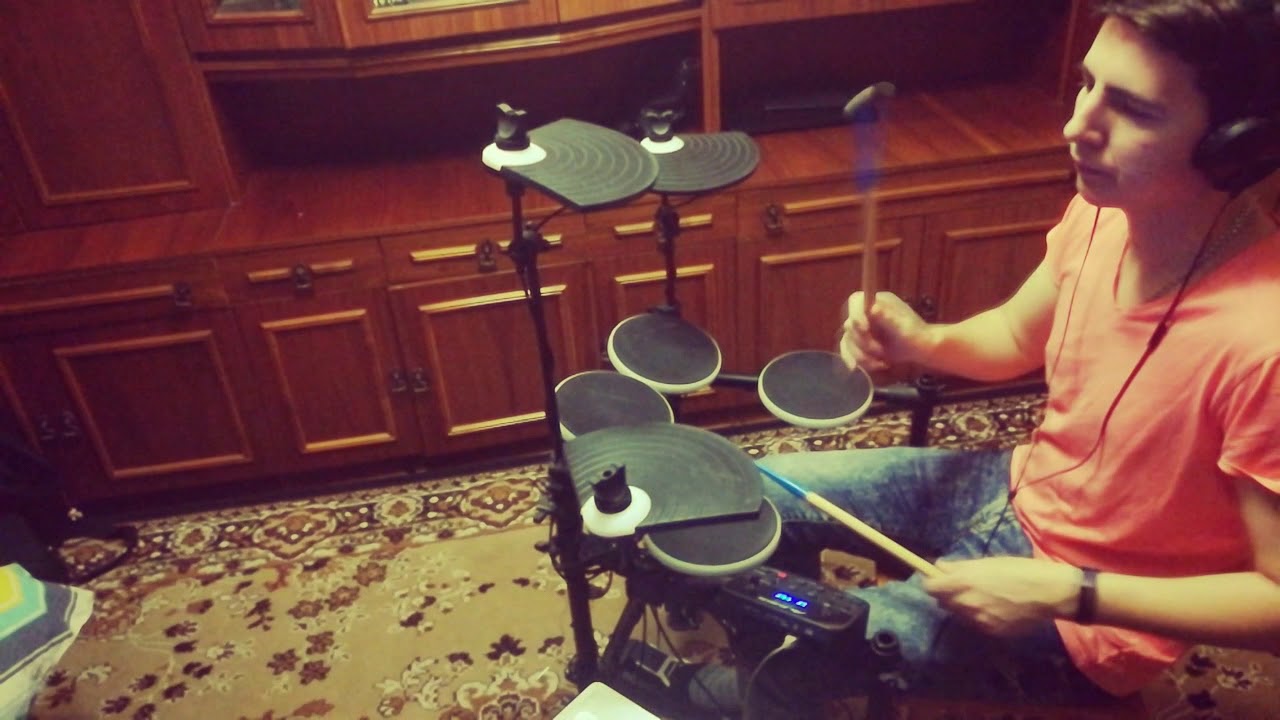 My first drum cover Metallica - Nothing Else Mаtters (Alesis DM Lite Kit)