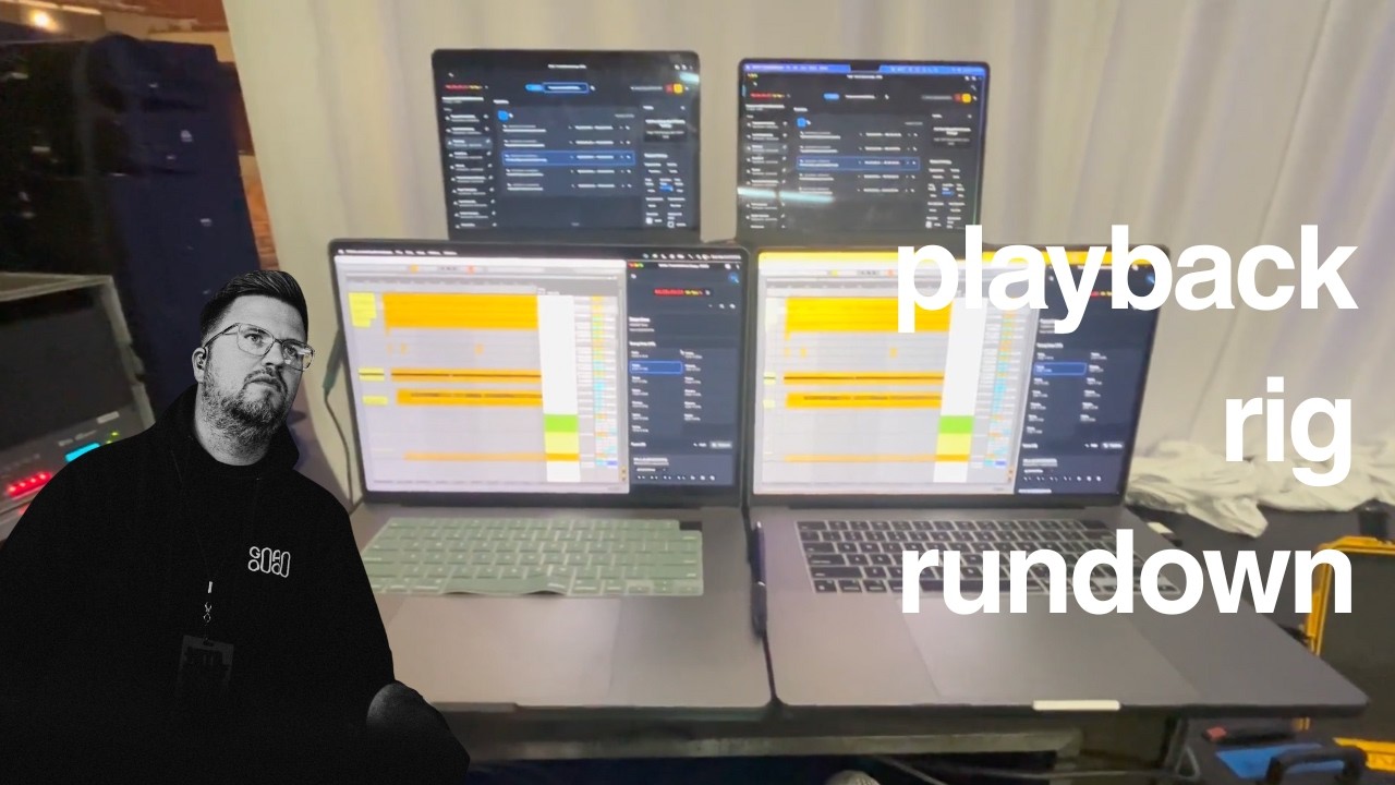 How I Ran a Fully Redundant Playback & MIDI Rig on Tour (Real-World Breakdown)