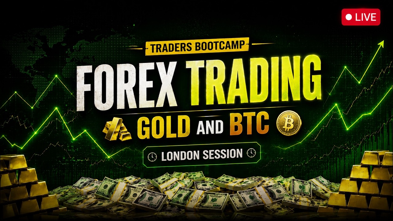 🔴Gold live trading , live Market Analysis for Crypto and Gold Hindi