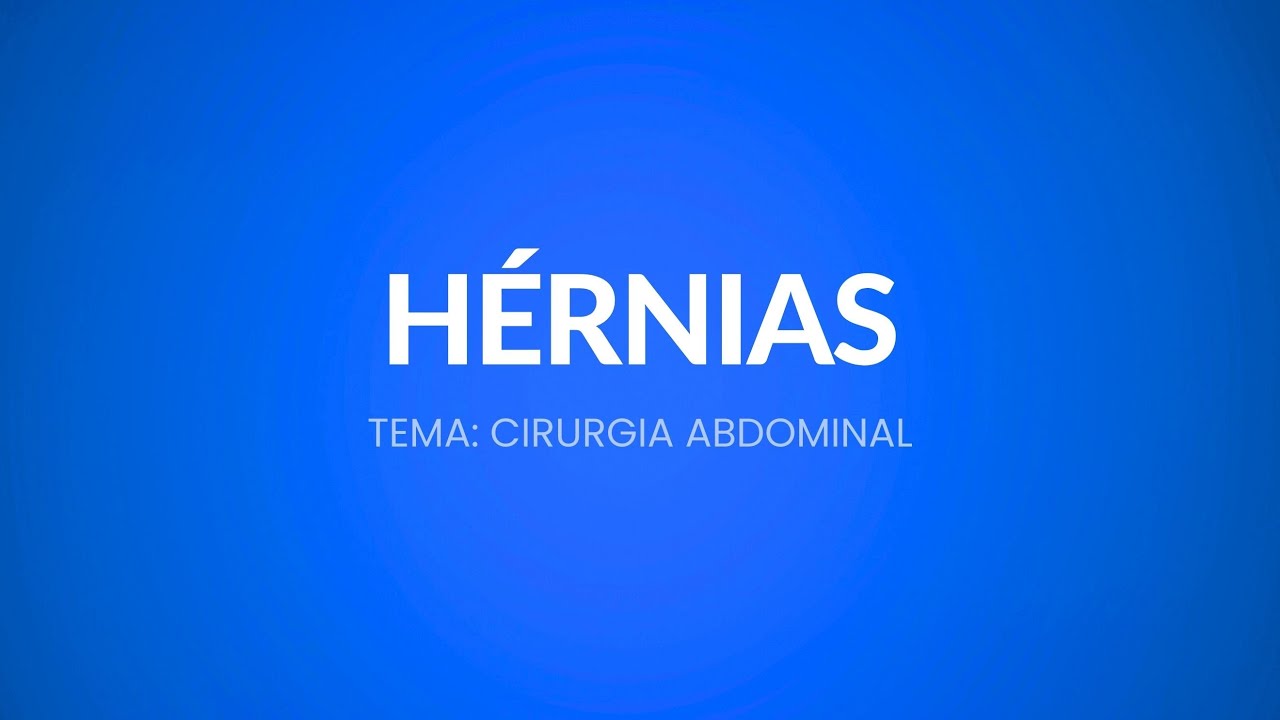 Aprenda em 5 min com o prof: Hérnias - #residenciamedica2027
