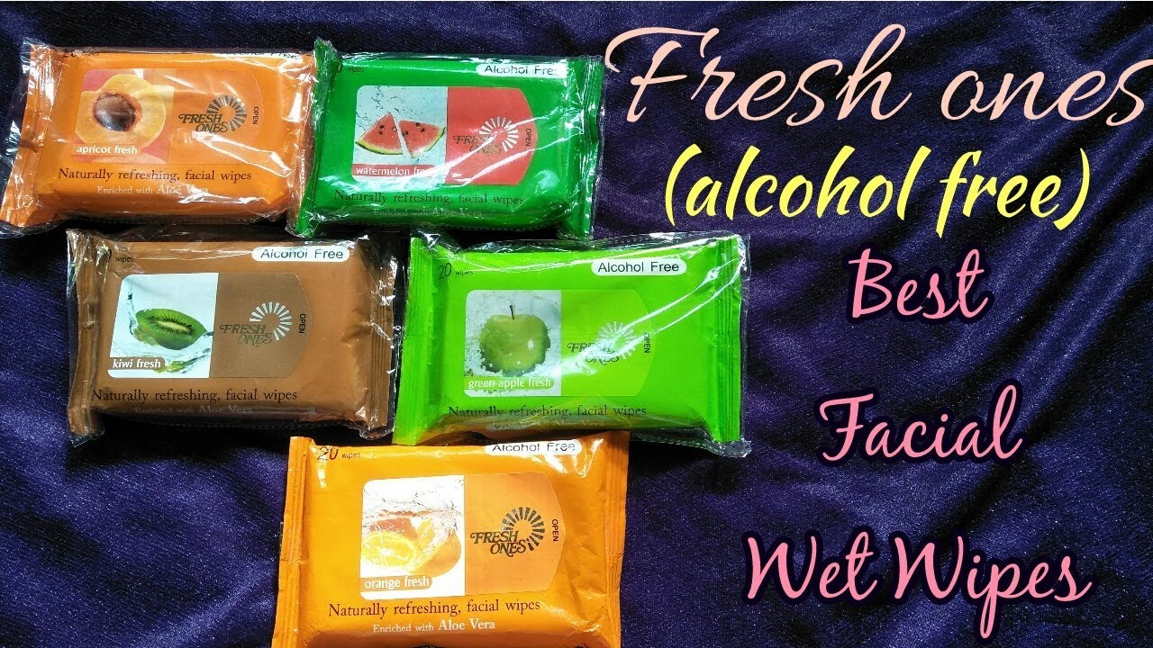 Best Facial Wipes| Fresh Ones Naturally Refreshing Facial Wipes | Remove Makeup Easily