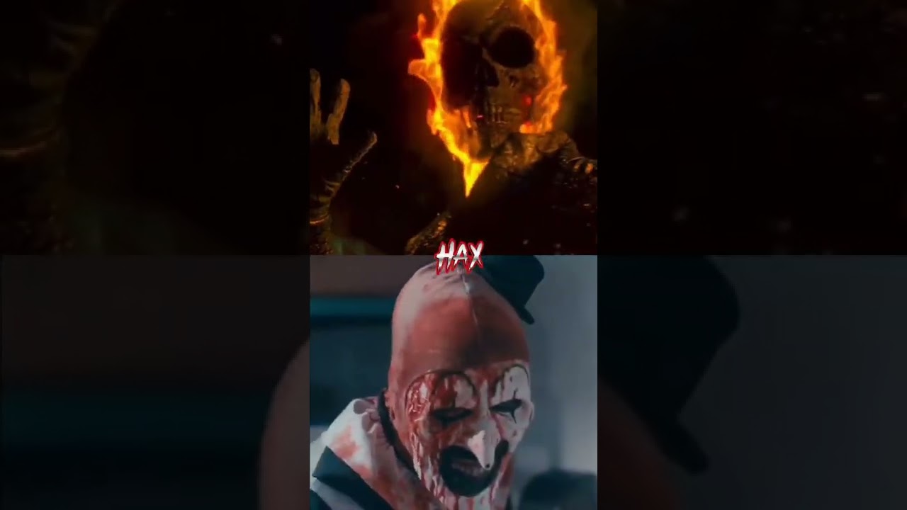 Ghost rider vs art the clown | #viral #marvel #shorts #ghostrider