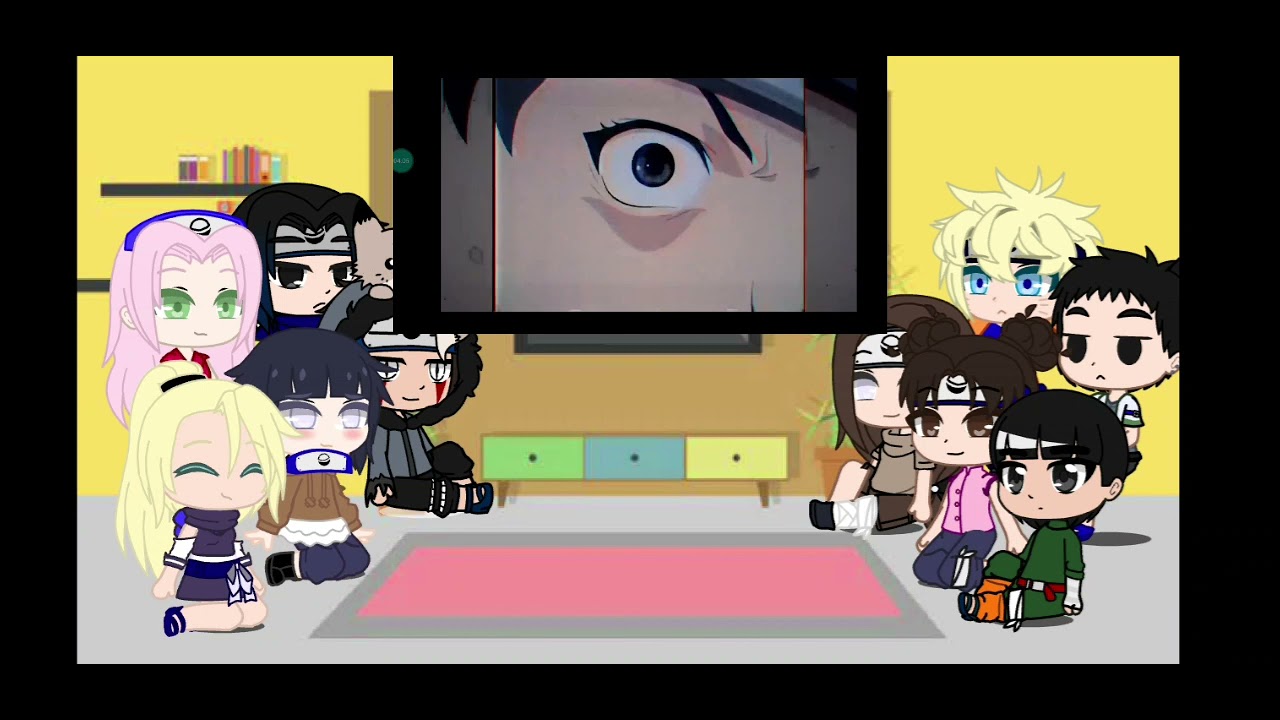 Gennins de Konoha reagindo ao rap deles (Flash Beats)