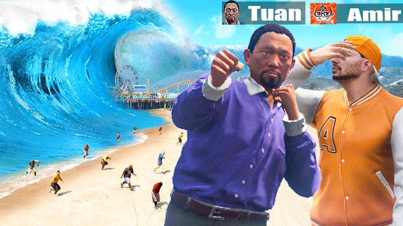 XXL TSUNAMI in GTA 5 RP
