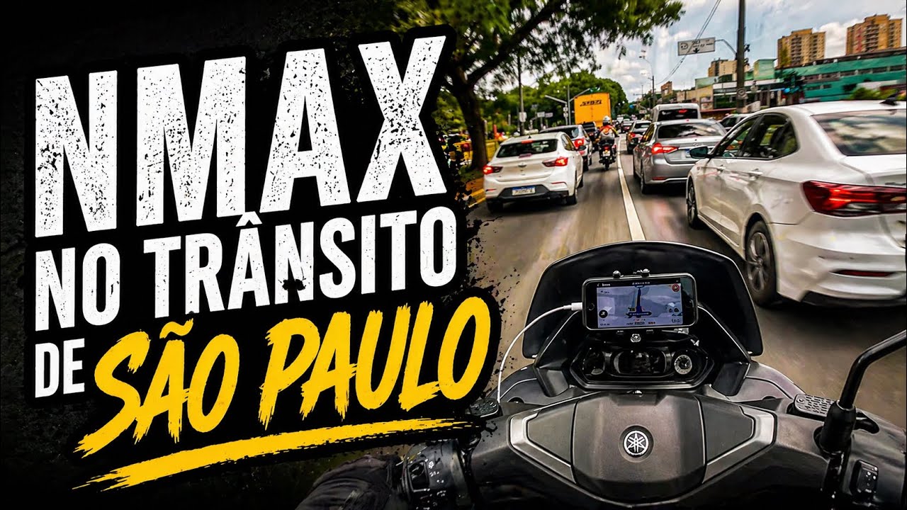 Peguei a NMAX e Fui pra São Paulo | Trânsito, Dicas e Vida Real de Scooter