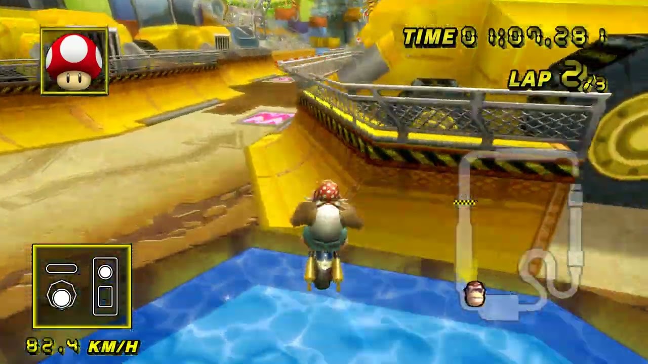 [MKW] Toad's Factory - 1:49.239 w/1-1-1 Shroom strat (BKT)