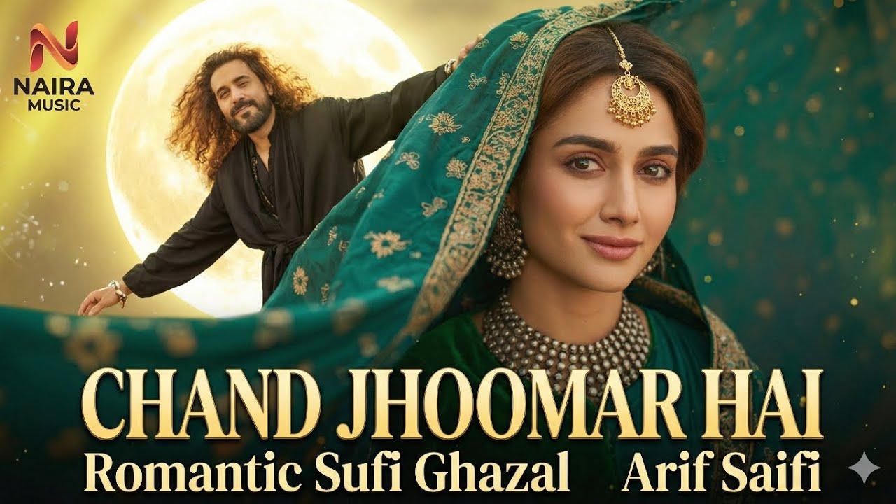 Chand Jhoomar Hai | Arif Saifi | Sufi Love Ghazal | Created by Mohsin Aftab | Naira Music