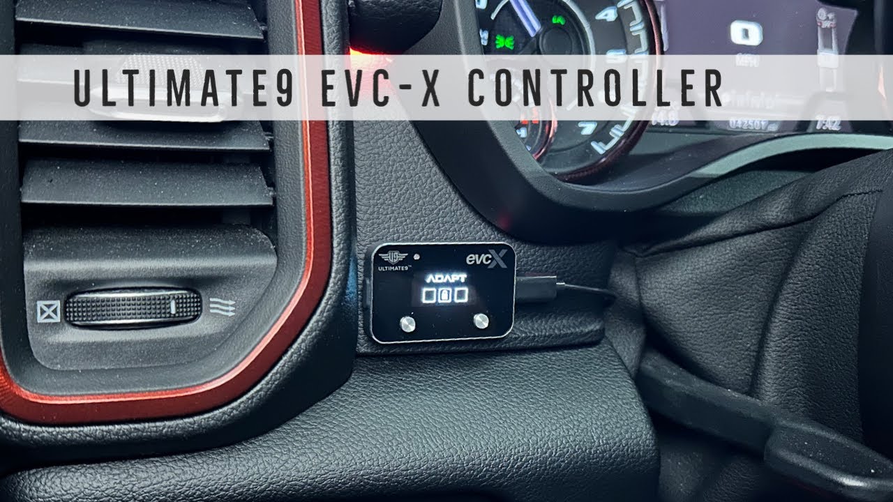 Ultimate 9 EVC-X Walkthrough - Ram Rebel #ultimate9 #throttlecontroller