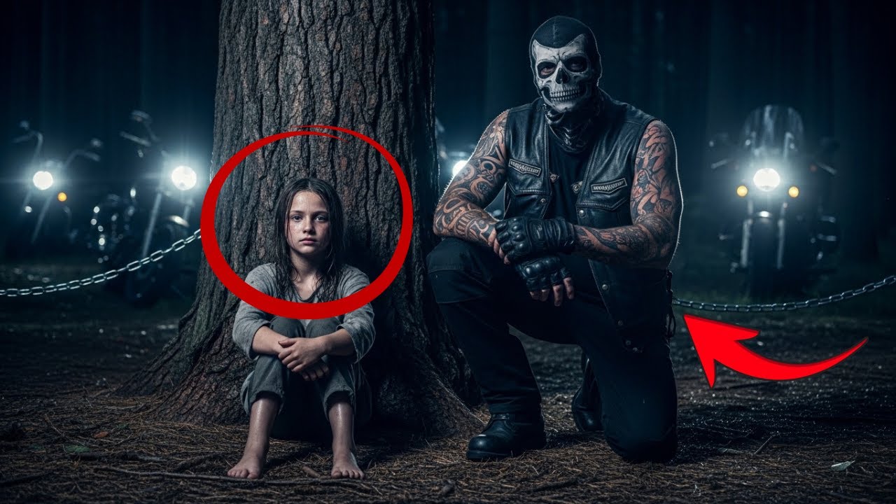 “He Found a Little Girl Chained to a Tree — And What 2,000 Riders Did Next Became Unforgettable.”