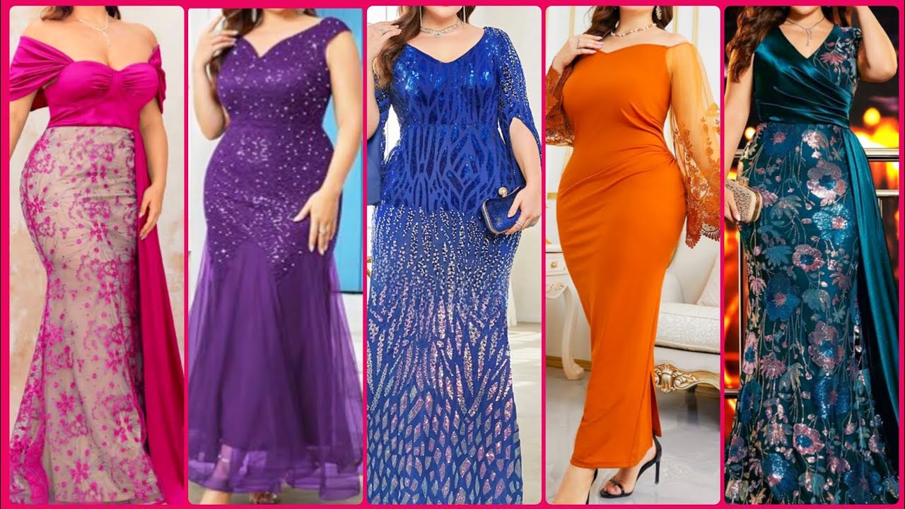 “Luxury & Style Combined –Plus Size Women's Dresses That Shine on Every Occasion”