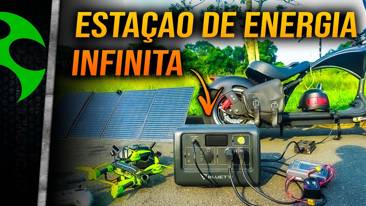 ENERGIA (quase) INFINITA!!!!!! Bluetti EB70S