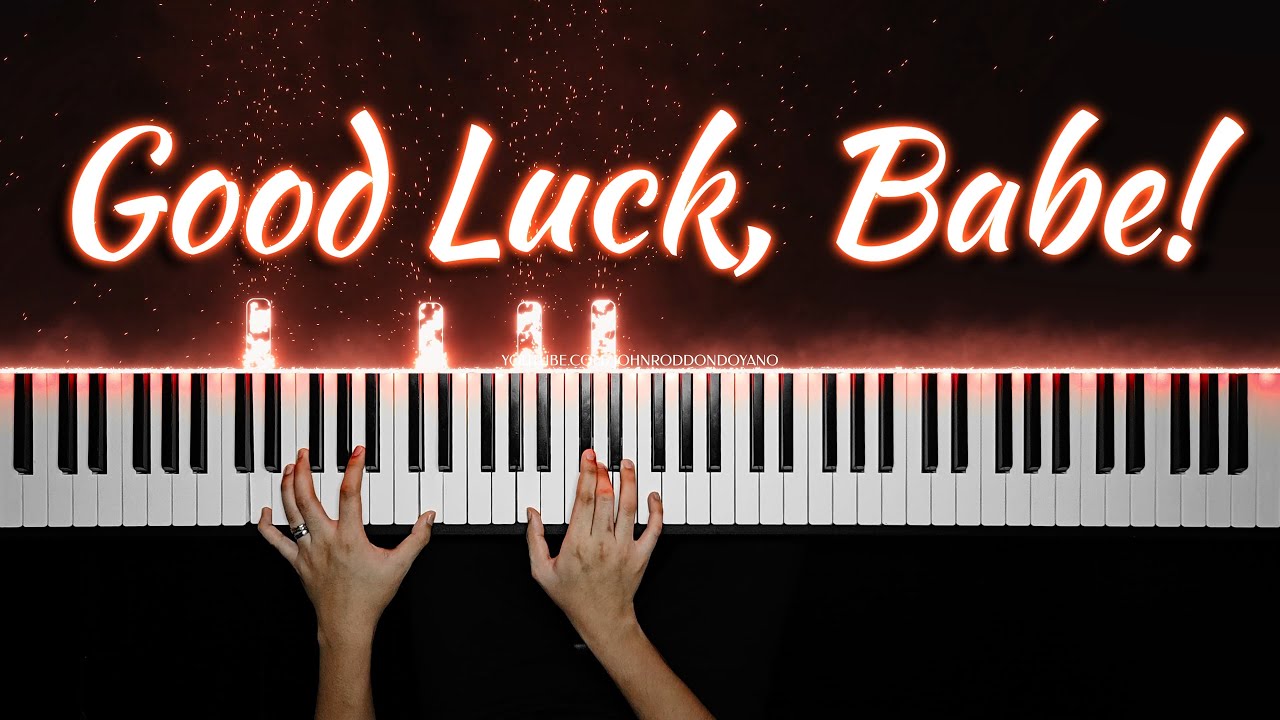 Chappell Roan - Good Luck, Babe! | Piano Cover with PIANO SHEET