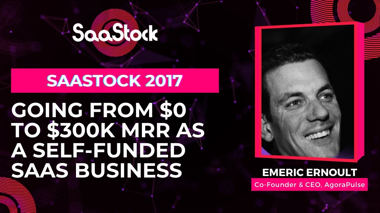 Going from $0 to $300K MRR as a self-funded SaaS business | SaaStock Tour London | SaaS Conferences