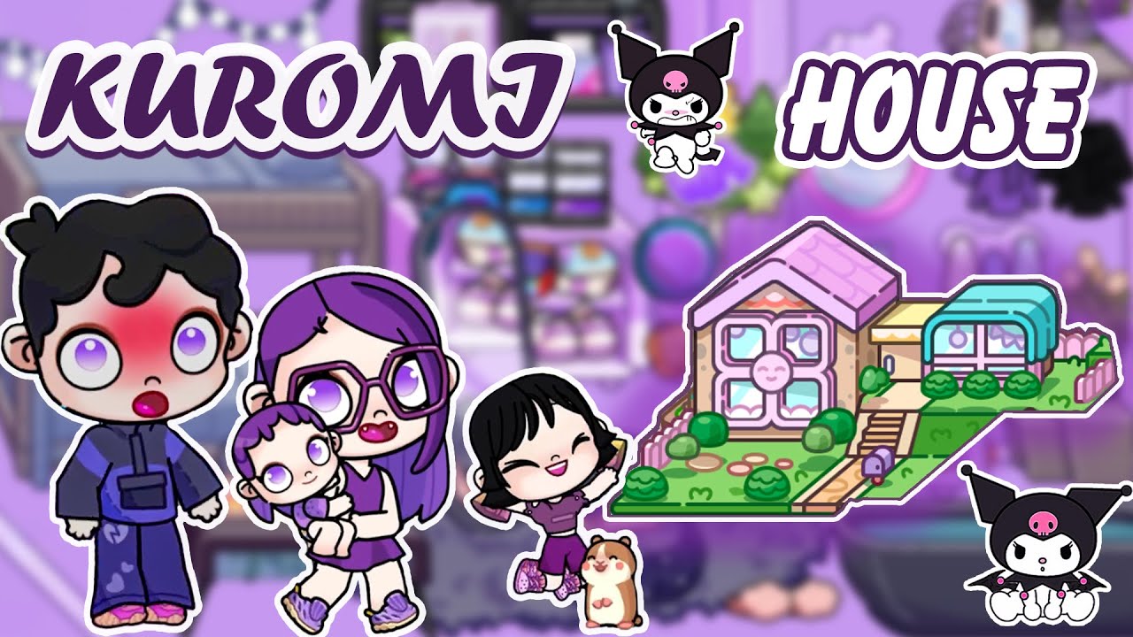 NEW (FREE) KUROMI Family House Maker 😈🖤💜 |  Avatar World 🌍 | Pazu 🎮[𝐇𝐨𝐮𝐬𝐞 𝐈𝐝𝐞𝐚𝐬]