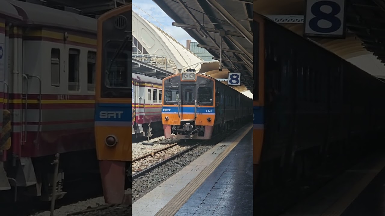 Rainy Season Trains Caught On the Fly in Bangkok 🚂🇹🇭 (2025)