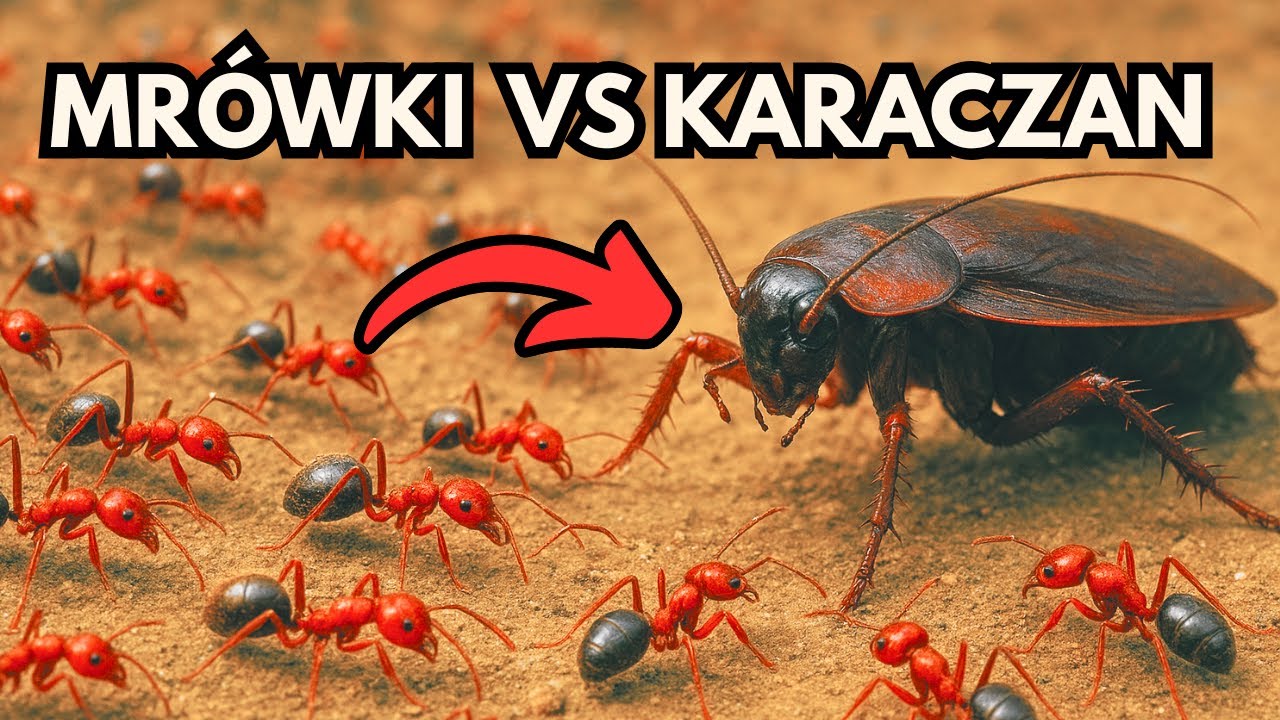1000 mr&oacute;wek kontra karaczan 🤯