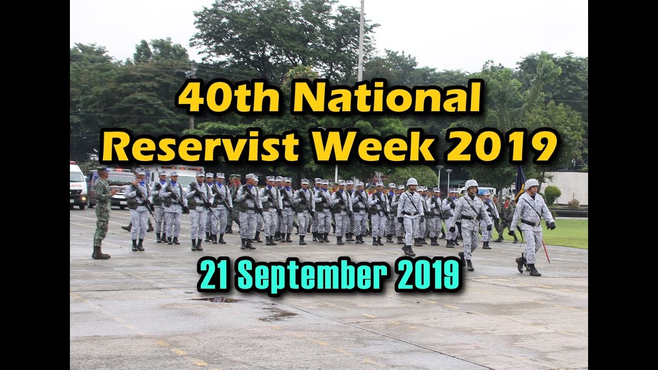 40th national reservist week 2019