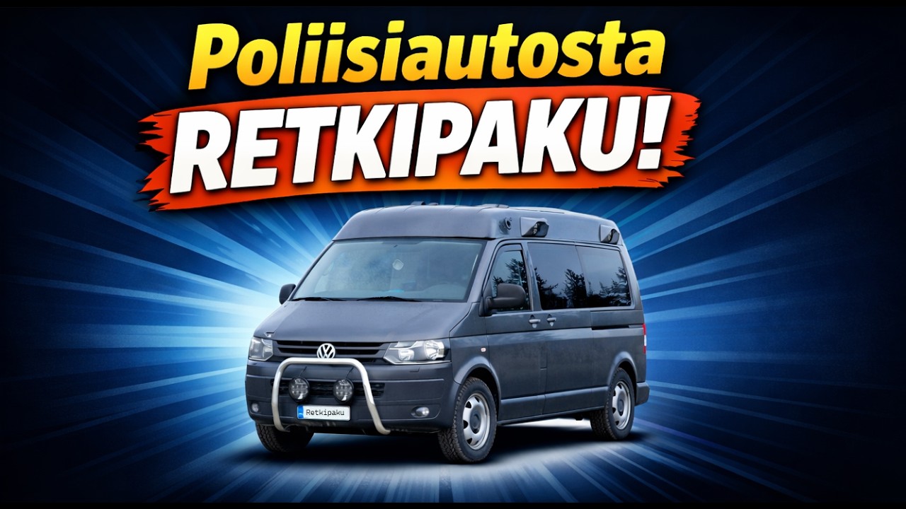 Poliisiautosta retkiauto - vanha poliisin 