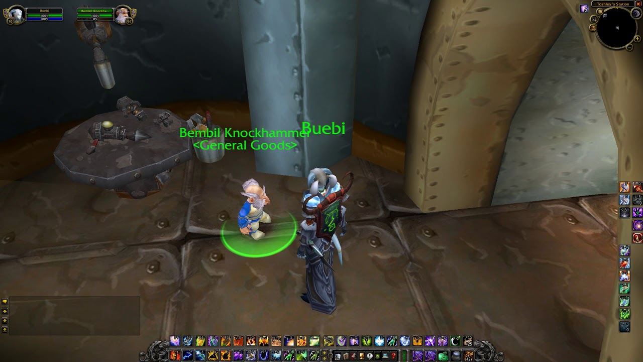 Toshley's Station Bullets / Arrows Vendor (Hunter Ammo), WoW TBC