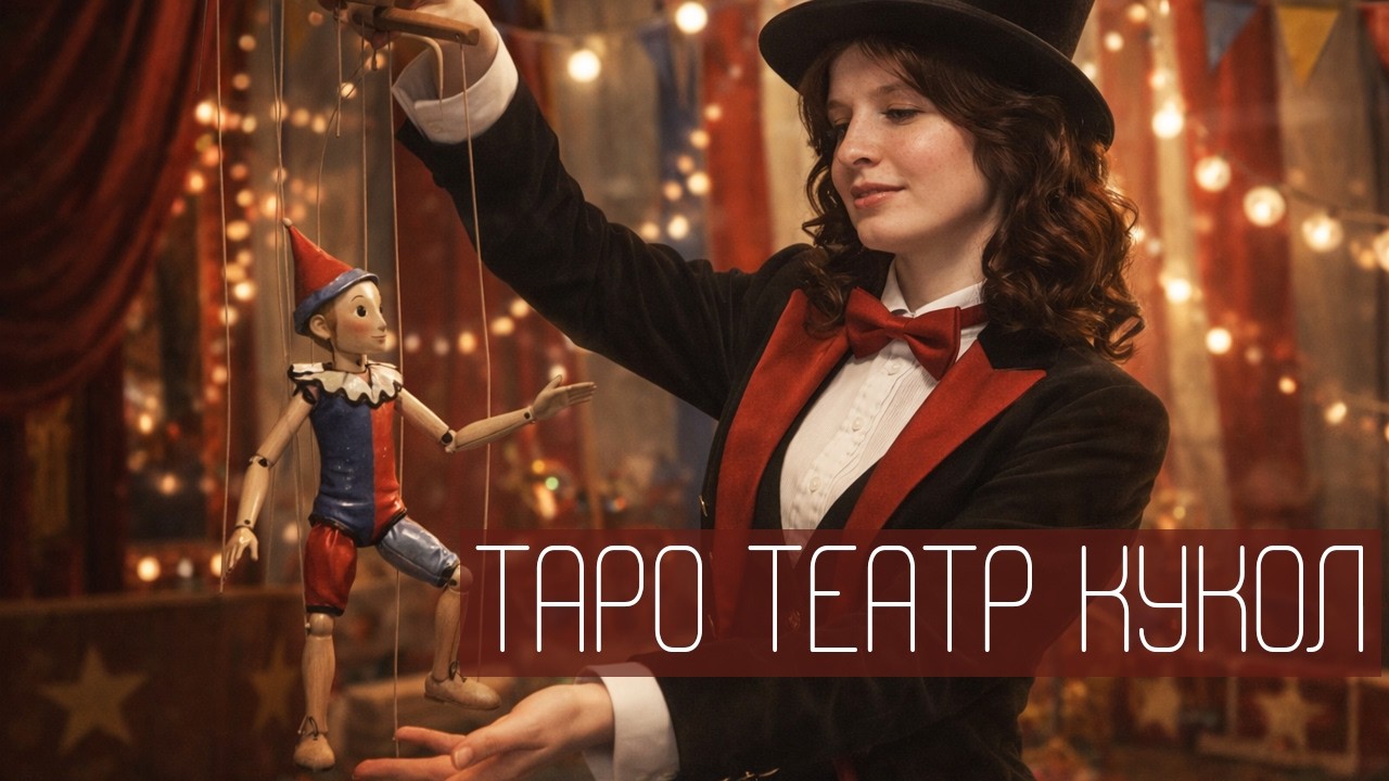🎀 Распаковка и обзор колоды таро Театр Кукол 🎀