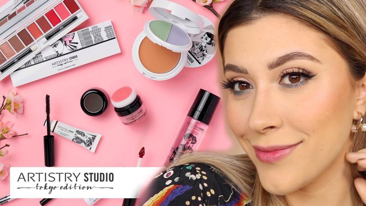 Tutorial de Maquillaje utilizando Artistry Studio TOKYO | Vicky Alvarez