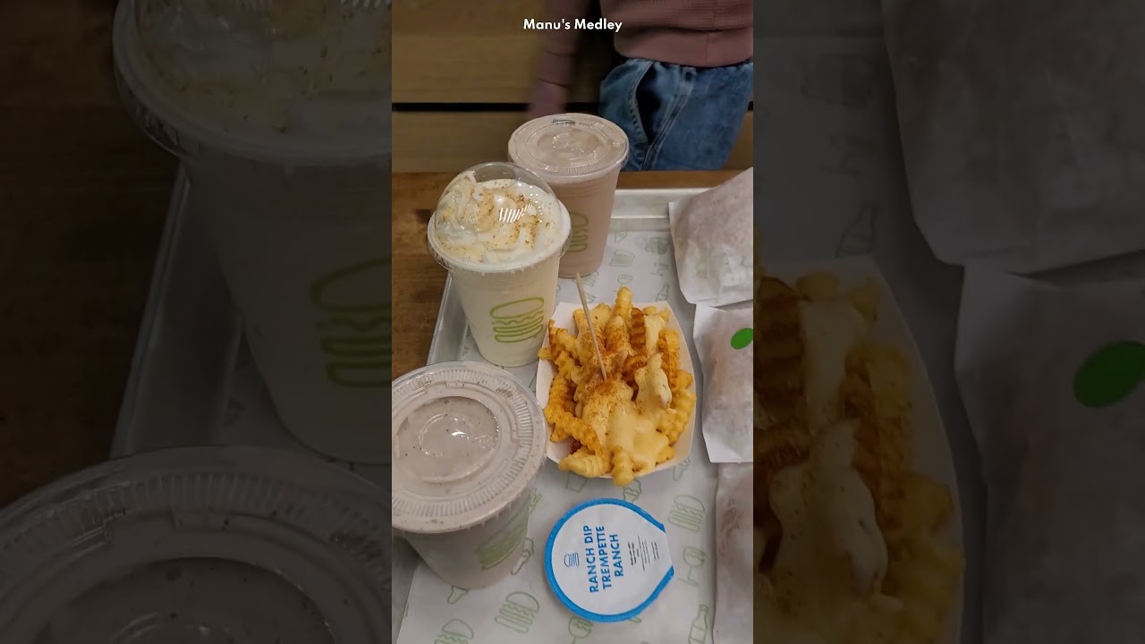 My Shake Shack Experience in Canada | Manu's Menu 42 #manusmenu