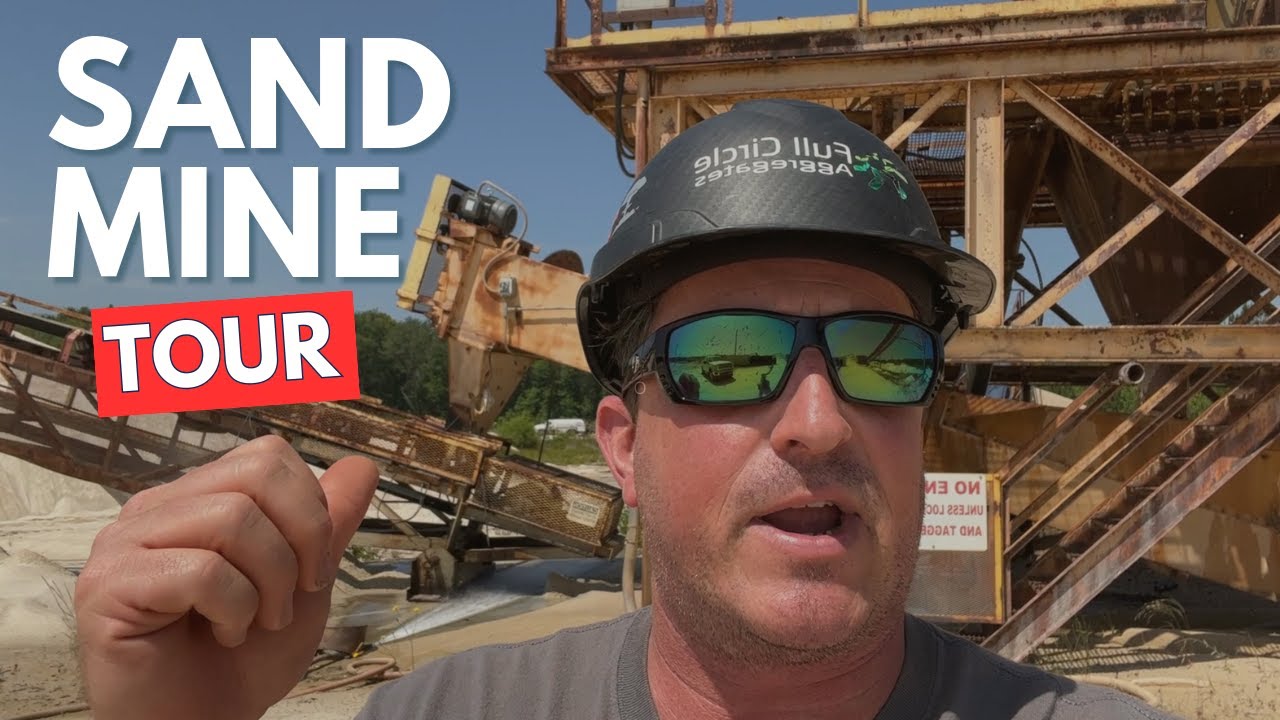 Let's Tour the Sand Mine: Atomic Sand 🚜 |  #heavyequipment