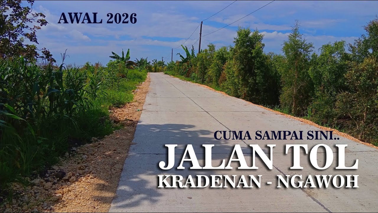 Kondisi terkini jalan Kradenan - Ngrawoh Blora || Desa yang akan dihilangkan...