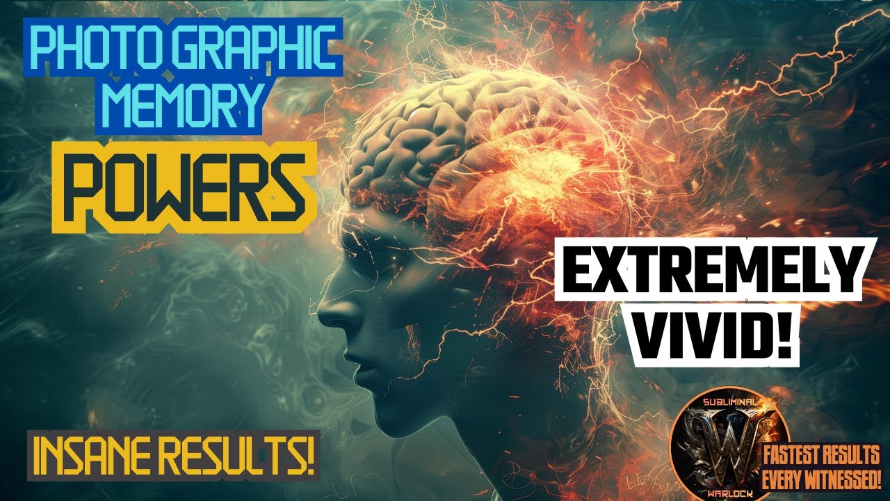 Get Super Photographic Memory Abilities (SUPERHUMAN SHARP! (Subliminal)