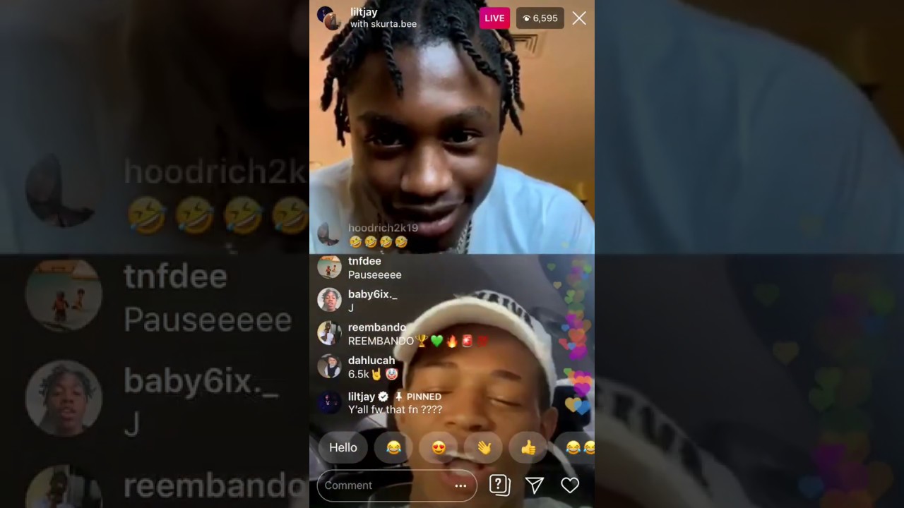 Lil Tjay live w/ YK Osiris who over-compliments Him 🤨 + Celebrates “FN” hitting 2 mill in a Day!