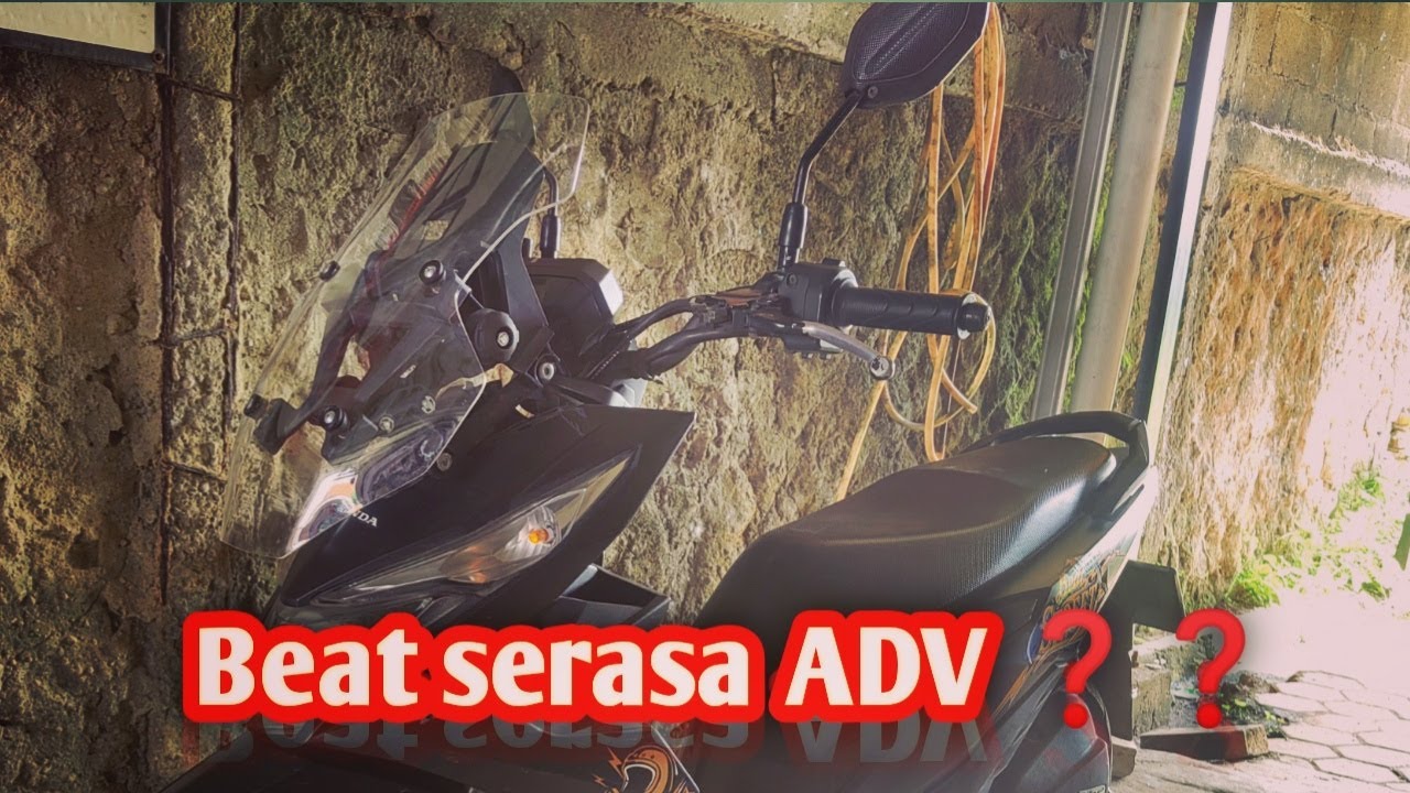 Adv beat ❓❓Pasang panel Honda adv ke Honda Beat Street ‼️