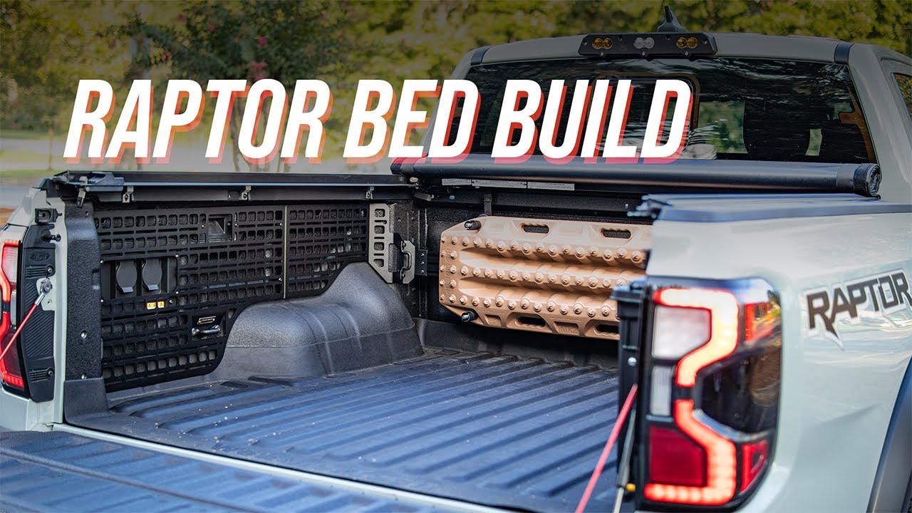 Transforming My Ranger Raptor Bed – MOLLE Panels, Chase Lights & Bed Cover