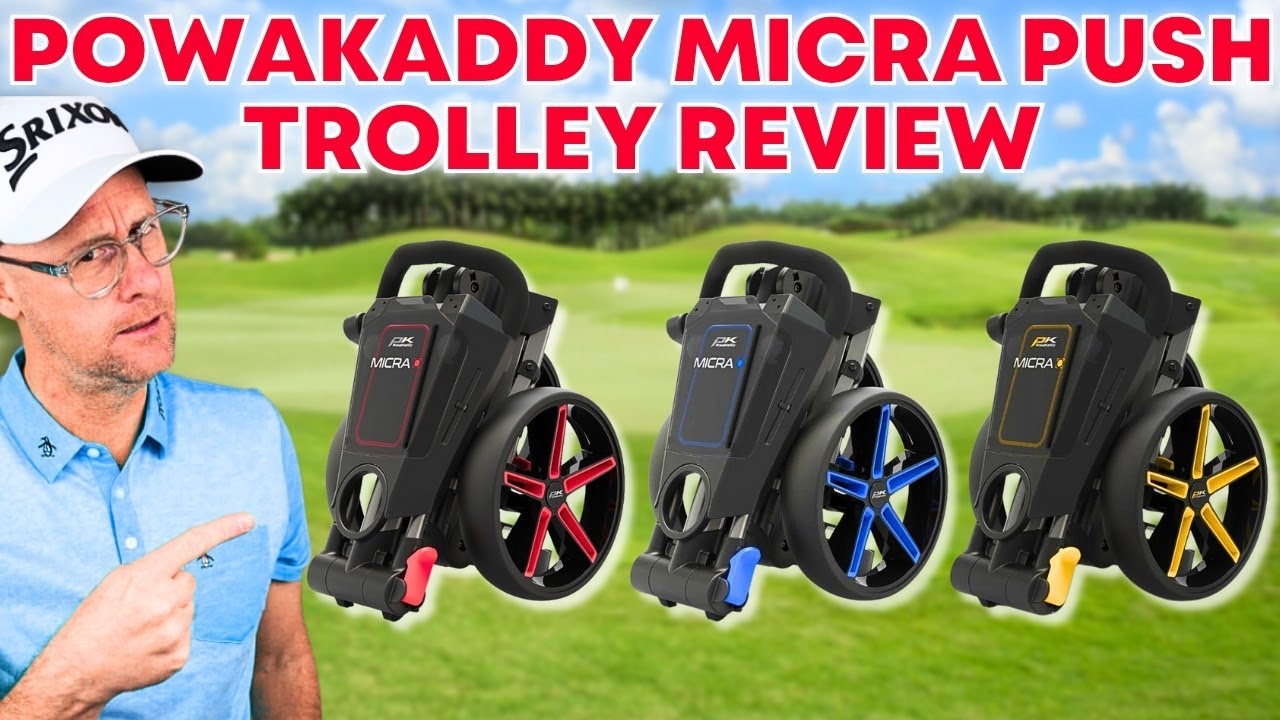 PowaKaddy Micra Golf Push Trolley - Review